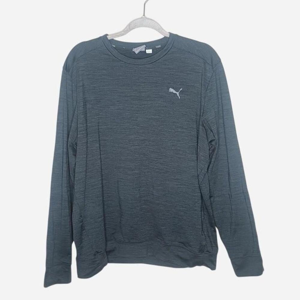 Puma Men's Long Sleeve Insulated Lightweight Sweatshirt L